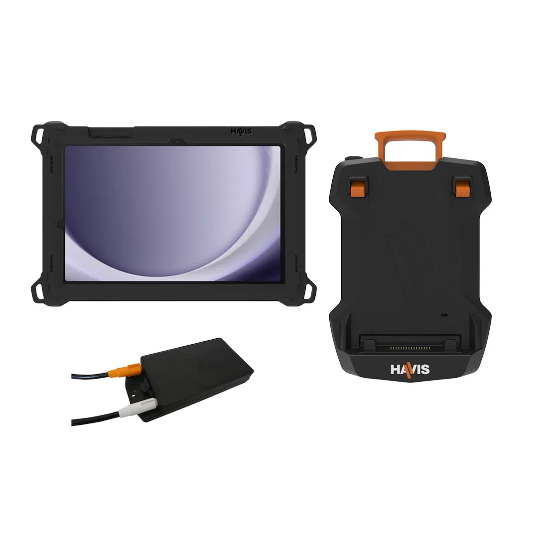 PKG-TAB4-SAM2N – HAVIS Tablet Mount, Fits Samsung Galaxy S9 Plus/ S10 Plus Tabs Mounts Using Universal VESA Bolt Patt...